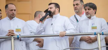 IGMG kafilesinin bayram sevinci