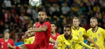 Isvec-Türkiye macini son dakikada Türkiye kazandi