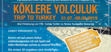 Almanya’daki Türk gençlerine özel gezi programı