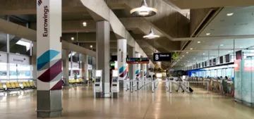 Frankfurt Havalimanı'nın yolcu sayısı azaldı