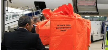 Kullanılan oylar Almanya’dan Türkiye’ye gönderildi