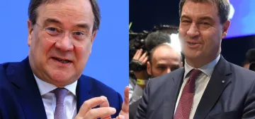 Söder ve Laschet arasındaki başbakan adaylığı yarışı Söder ve Laschet arasındaki başbakan adaylığı yarışı