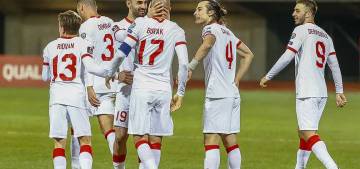 Türkiye Letonya’yı deplasmanda son dakikada yendi Türkiye Letonya’yı deplasmanda son dakikada yendi