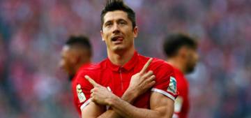Lewandowski Bundesliga tarihine geçti