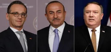 Çavuşoğlu, Pompeo ve Maas telefon görüşmesi 
