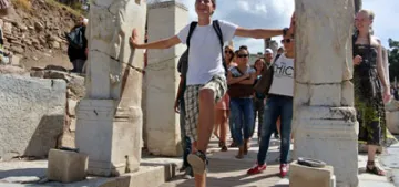 Marcel Schloz grüßt aus Izmir