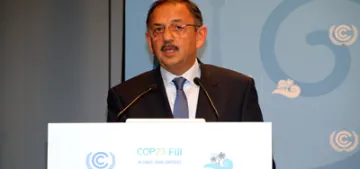 Bakan Özhaseki Iklim Konferansi COP23’te konuştu