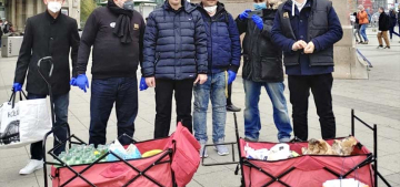 Merhaba & Mahlzeit savaştan kaçanlara yardım ediyor
