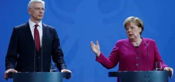 Merkel ile Karins AB’deki sorunları ele aldılar