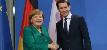 Merkel ve Kurz AB'nin dış sınırlarını korumayı istiyor