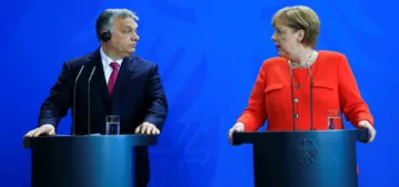 Merkel ile Orban göç konusunda farklı düşünüyor