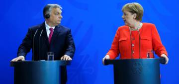 Merkel ile Orban göç konusunda farklı düşünüyor