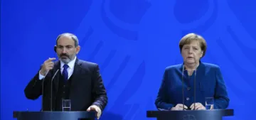 Merkel Ermenistan başbakanı ile görüştü