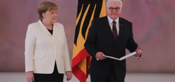 Merkel 4. defa başbakan seçildi Merkel 4. defa başbakan seçildi