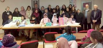 DITIB'de minikler için özel tören yapıldı