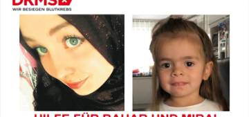 Bahar ile Mira için kemik iliği kampanyası