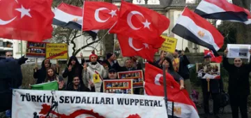 Mısır'daki idamlar Frankfurt’ta protesto edildi