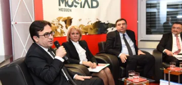 Türk bankaları Frankfurt'ta Türk işadamlarıyla buluştu