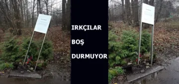 NSU terör örgütü kurbanının anıtı tahrip edildi NSU terör örgütü kurbanının anıtı tahrip edildi