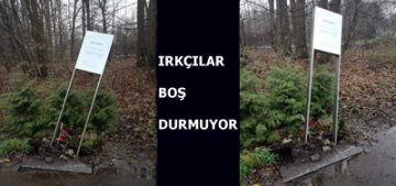 NSU terör örgütü kurbanının anıtı tahrip edildi
