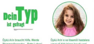 Duisburg’da lösemi hastası Öykü için kampanya