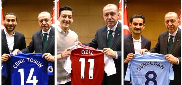 Mesut ve İlkay’ın Erdoğan ile görüşmesine DFB’den tepki