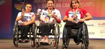 Para Atletizm Avrupa Şampiyonası'nda 5 madalya
