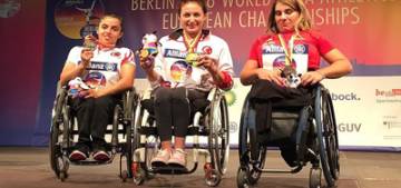 Para Atletizm Avrupa Şampiyonası'nda 5 madalya Para Atletizm Avrupa Şampiyonası'nda 5 madalya