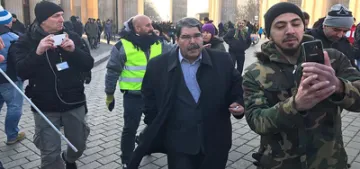 Salih Müslüm Berlin'de PKK mitingine katıldı