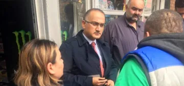 Başkonsolos Cebeci saldırıya uğrayanları ziyaret etti