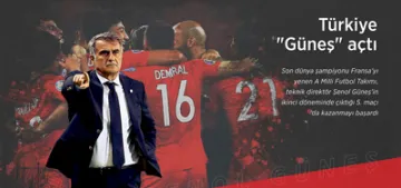 Şenol Güneş ile 5 maçta 5 galibiyet