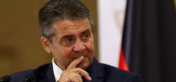 Sigmar Gabriel Afrin'in ABD'ye bir mesaj oldugunu söyledi