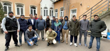 Spandau Yeni Cami, Ukrayna’lı mültecilere kapılarını açtı