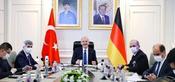 Soylu ve Seehofer terörle mücadeleyi görüştü