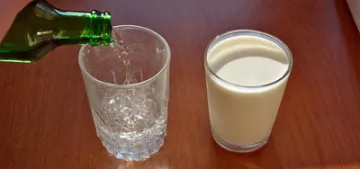 Süt içemeyenler maden suyu tüketsin Süt içemeyenler maden suyu tüketsin