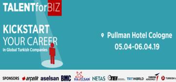 Köln’de TALENT for BIZ fuarı düzenleniyor Köln’de TALENT for BIZ fuarı düzenleniyor