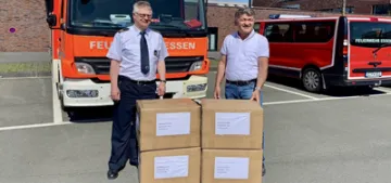 Türk iş adamından Essen Belediyesi’ne 10 bin maske