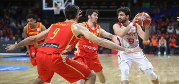 A Milli Erkek Basketbol Takımı grubunda ikinci oldu