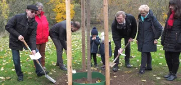Üç dinin temsilcisi birlikte fidan dikti