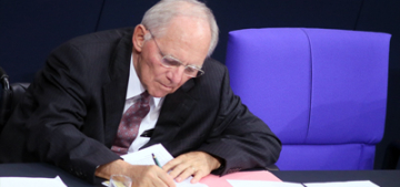 Almanya Meclis Başkanı Schäuble’den Mesut’a destek