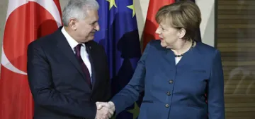 Merkel ile Yıldırım Berlin’de bir araya gelecek