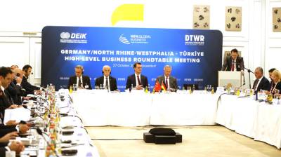 Türk-Alman ticaret hacmini geliştirmek istiyoruz Türk-Alman ticaret hacmini geliştirmek istiyoruz