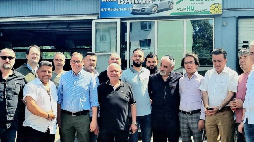 Başkan Kufen Auto Bakr’ı ziyaret etti