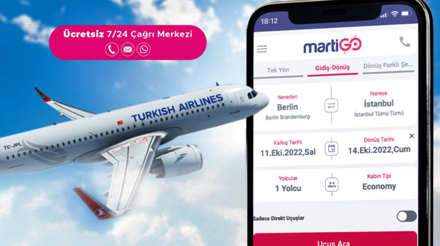 Avrupa’da ücretsiz Türkçe Çağrı Merkezli hizmet martiGO.de