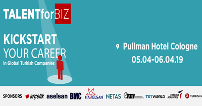 Köln’de TALENT for BIZ fuarı düzenleniyor Köln’de TALENT for BIZ fuarı düzenleniyor