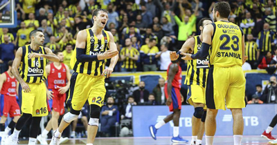 THY Avrupa Ligi'nde Fenerbahçe liderliği bırakmıyor THY Avrupa Ligi'nde Fenerbahçe liderliği bırakmıyor