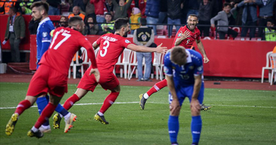 A Milli Futbol Takımı ikide iki yaptı