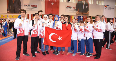 Türkiye tekvandoda 3. defa Avrupa şampiyonu Türkiye tekvandoda 3. defa Avrupa şampiyonu