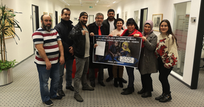 WhatsApp grubundan Yemen’e 26 bin Euro yardım