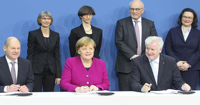 Almanya'da 6 ayın sonunda hükümet kuruldu
